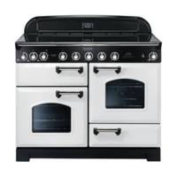 Rangemaster 113110 (CDL110EIWH/C) CLASSIC DELUXE 110cm Induction Range Cooker,  WHT, C