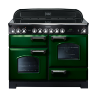 Rangemaster 114110 (CDL110ECRG/C) CLASSIC DELUXE 110cm Ceramic Range Cooker,  Racing G/C