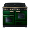 Rangemaster 114120 (CDL110ECRG/B) CLASSIC DELUXE 110cm Ceramic Range Cooker,  Racing G/B