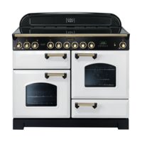 Rangemaster 114160 (CDL110ECWH/B) CLASSIC DELUXE 110cm Ceramic Range Cooker