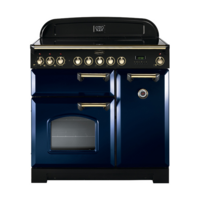 Rangemaster 114260 (CDL90ECRB/B) CLASSIC DELUXE 90cm Ceramic Range Cooker