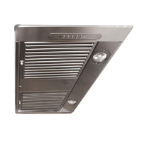 Rangemaster 83500 (REXT720) 72cm Integrated Cooker Hood Finshed Stainless Steel