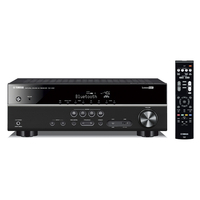 YAMAHA RXV381 BLACK 500W 5.1 AV Receiver with Bluetooth Black