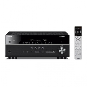 YAMAHA RXV681 BLACK 7.2 AV Receiver with Bluetooth and Wi-Fi,  Black