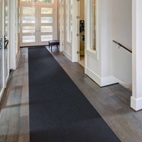 Brink & Campman 80/20 Wool Hallway Runner - Basics Grey 11004