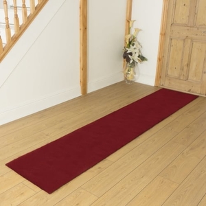 Brink & Campman 80/20 Wool Hallway Runner - Basics Red 11000