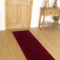 Brink & Campman 80/20 Wool Hallway Runner - Hellas Red 10801