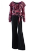 Liquorish Zebra Long Sleeved Jumpsuit