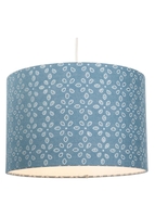 Antonia Pendant Light Shade 30cm Denim