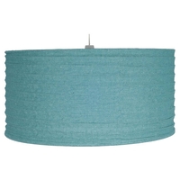 Bali Pendant Light Shade 50cm Smoked Blue