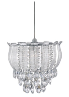 California Clear Acrylic Pendant Light Shade