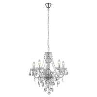 Chantelle 5 Light Clear Ceiling Light