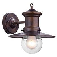 Dar Sedgewick Outdoor Wall Bracket Light Bronze