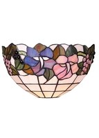 Floral Tiffany Wall Bracket