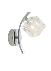 Glacier Wall Bracket Light Polished Chrome