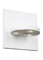 Massive by Philips Louise 3 Light LED Wall Light White