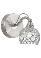 Radcliffe Wall Light Satin Nickel