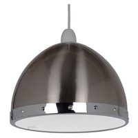 Rupert Pendant Light Shade Silver