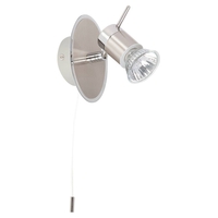 Searchlight Aries Bathroom Wall Spotlight Chrome