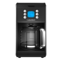 162010 900W Pour Over Filter Coffee Maker with LCD Display in Stainless Steel