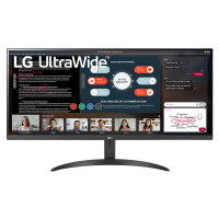 34WP500B 34" UltraWide Full HD IPS LED Monitor - Black