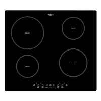 ACM822NE Built in Induction Hob with 4 Burners and Child Safety Lock in Black