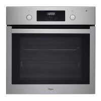 AKP7460IX 595mm Electric Single Oven with 65L Capacity in Stainless Steel