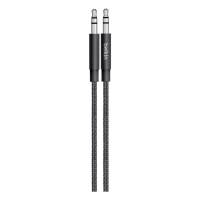 AV10164BT04 1.25M Braided Tangle Free Cable - Black