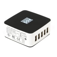 BCH8A5USBBLK 5 port 8A USB Wall Charge Hub