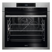 BPE742320M 595mm Electric Single Oven with 71L Capacity in Stainless Steel