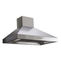 BTH120-S 1200mm Chimney Hood 1000m3/hour 4 Speed Settings in Stainless Steel