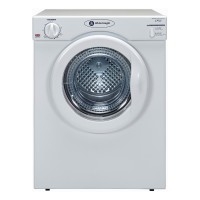 C39AW Compact 3.5kg Vented Tumble Dryer in White