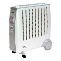 CDE2TI 2kW Cadiz Eco Electric Oil Free Radiator in White