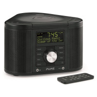 CHRONOS-CDII Series II DAB/FM/CD Stereo Clock Radio in Black