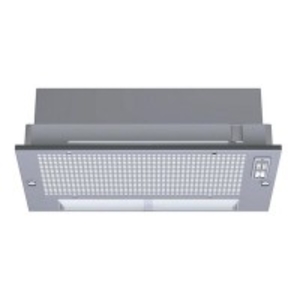 D5625X0GB Canopy Cooker Hood with 2 Speed Settings and Boost Mode in Silver