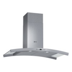 D89DK62N0B 900mm Chimney Cooker Hood with 450 M3/H Airflow in Stainless Steel
