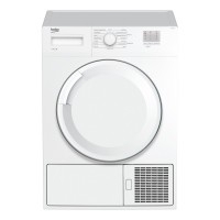 DTGC8000W Freestanding Condenser Tumble Dryer with 8Kg Load Capacity and 15 Drying Programmes