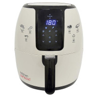 E6703WI 4L Non Stick 1500W Air Fryer - Cream Finish