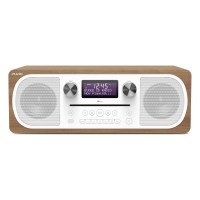 Evoke C-D6 All-in-One DAB+/FM Stereo with CD & Bluetooth in Walnut