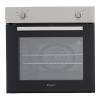 FPE206-6X 595mm Electric Single Oven with 65L Capacity in Stainless Steel