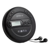GVPS210BK personal CD player with FM radio and 40 presets in Black