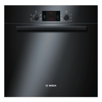 HBA13B160B 595mm Electric Single Oven with 67L Capacity in Black