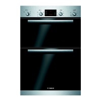 HBM43B150B Built In A Rated Double Oven with 5 Cooking Functions in Silver