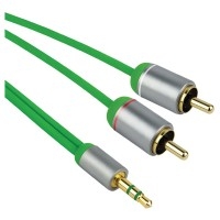 IBJR012 1.2m 3.5mm Jack to 2x RCA Plug