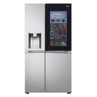 InstaView ThinQ GSXV91MBAE American Smart Fridge Freezer - Stainless Steel