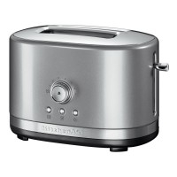KitchenAid 5KMT2116BCU Silver 2 Slot Toaster with 7 Shade Control Settings