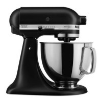 KSM150PSB Factory Refurbished Artisan Stand Mixer with 4.8L Mixing Bowl in Iron Black