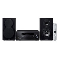 MCRN470D-BK Mini Music Cast System with Bluetooth and 44W Power in Black