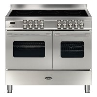 RC-10TI-DE-S Electric Range Double Oven with 94L Capacity in Stainless Steel