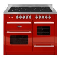 RC-11XGI-DE-RED 1100mm Induction Hob Range Cooker in Red